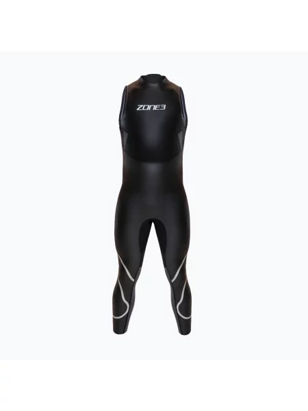 Мъжки неопренов костюм за триатлон Glide Sleeveless Wetsuit black/grey черно