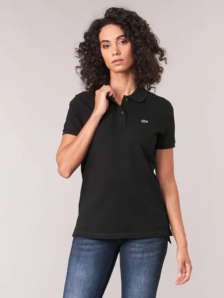 Tricou polo Lacoste negru