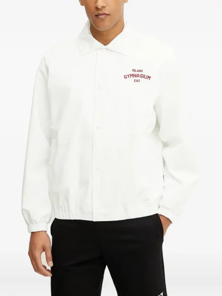 Geacă Ea7 Emporio Armani alb
