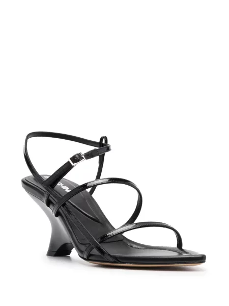Sandale Giaborghini din piele negru