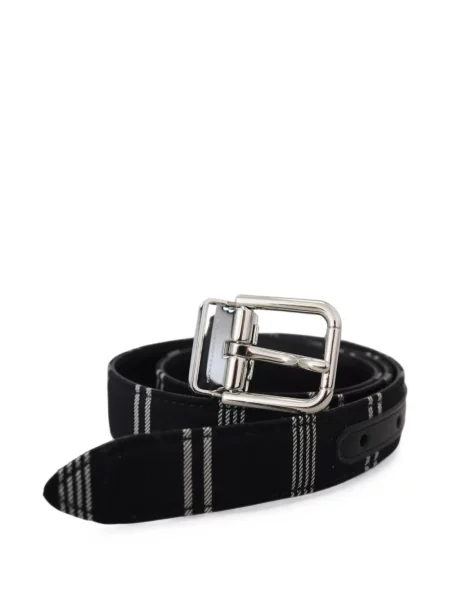 Curea Dolce & Gabbana cu imagine cu cataramă negru