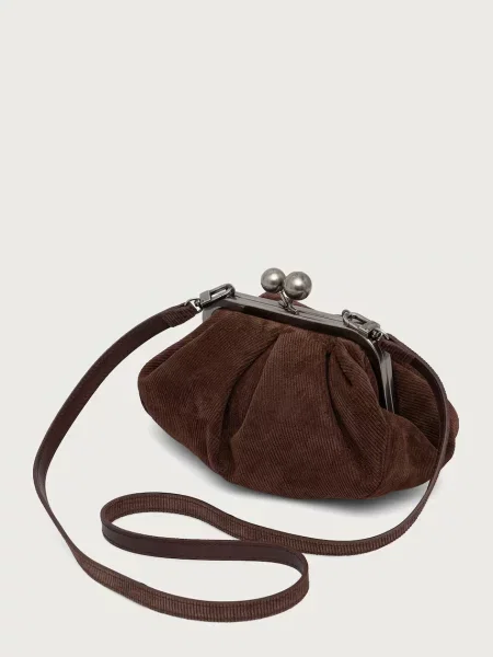 Кожаная сумка через плечо Weekend Max Mara