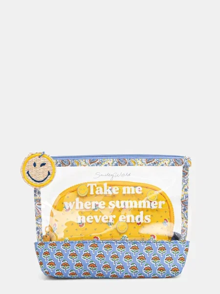 Козметична чанта women'secret 2 броя синьо