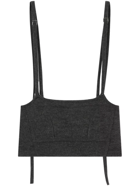 Cropp top Studio Tomboy gri