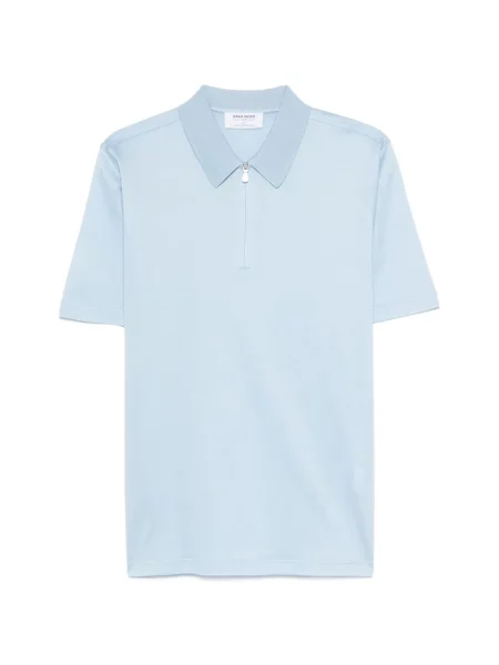 Polo Gran Sasso de jumătate de fermoar albastru