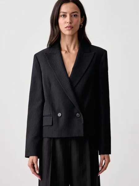 Weekend Max Mara sacou cu două rânduri de pentru femei cu lână WKDCANAPA