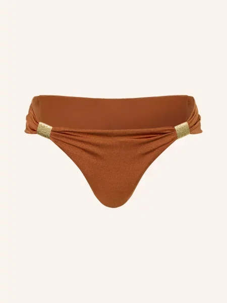Heidi Klein Podstawowe Figi Bikini Rust braun złoty
