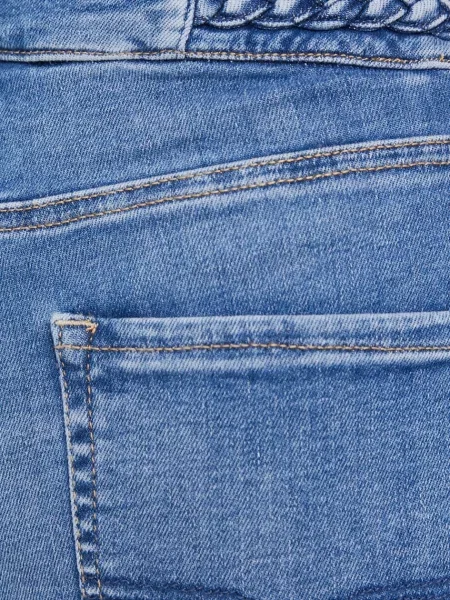Pepe Jeans Szorty jeansowe Mary Archive gładkie high waist