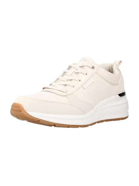 Pantofi Skechers cu buline alb