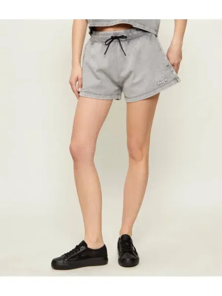 Hugo Blue Pantaloni scurți | Relaxed fit gri