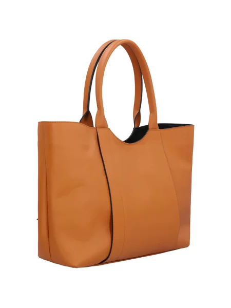 Geantă shopper Longchamp din piele
