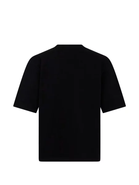 Tricou Dsquared2 cu broderie negru
