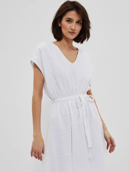 Rochie Marisse alb