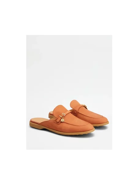 Klapki Tod's pomarańczowe