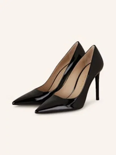 Stuart Weitzman Lakované Lodičky Stuart Power černá