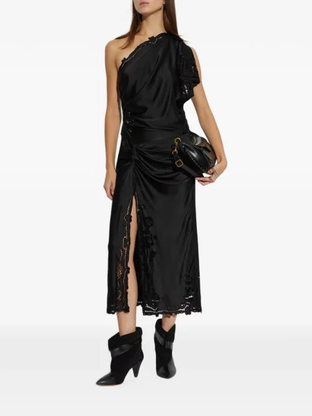 Rochie midi Isabel Marant negru