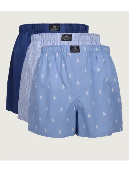 Polo Ralph Lauren Boxeri marin / deschis / alb albastru
