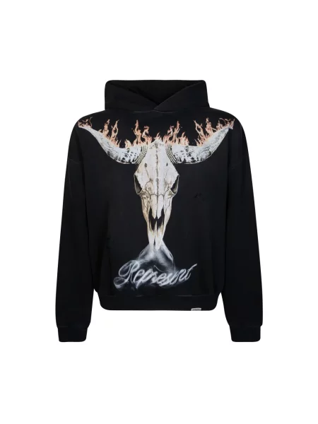 Bluza z kapturem Represent czarna