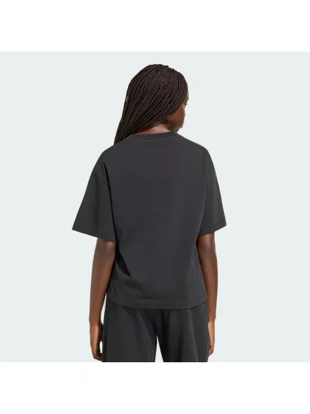 KOSZULKA Z MAŁYM LOGO ADIDAS KIT czarna