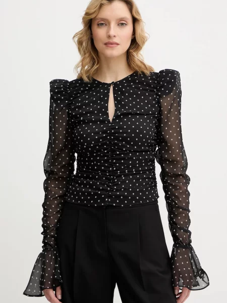 Rotate felső mintás fekete