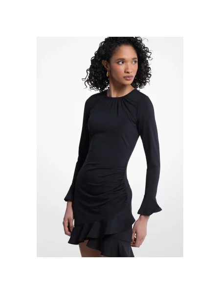 Rochie Michael Michael Kors cu volane negru