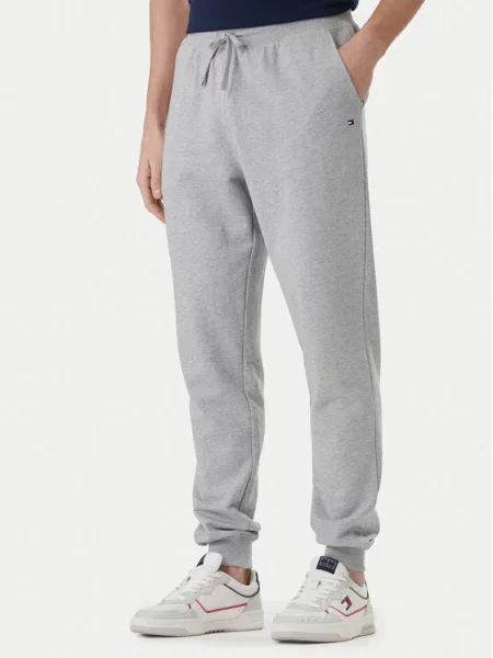 Tommy Hilfiger Spodnie dresowe Essential szary