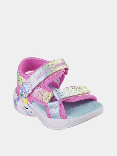 Дитячі Сандалії Skechers UNICORN DREAMS SANDAL мультиколор текстиль