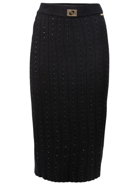 Influencer Fustă negru