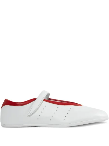 Sneakerși Adidas Continental 80 din piele de căprioară cu broderie alb