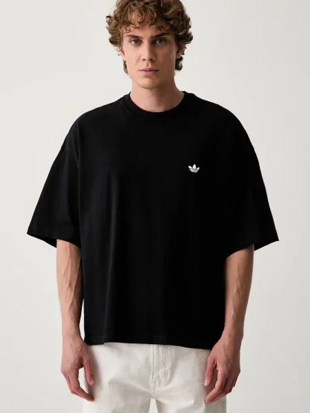 Adidas Originals tričko pánske Trefoil Essentials čierna