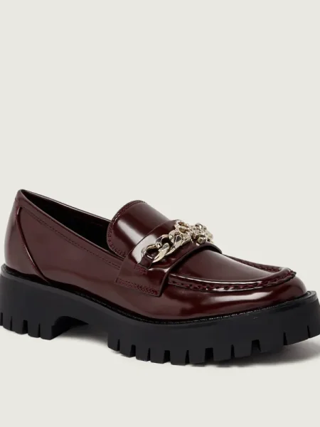 Pantofi loafer Guess bordo