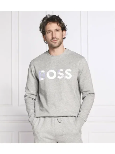 BOSS GREEN Hanorac Salbo 1 gri
