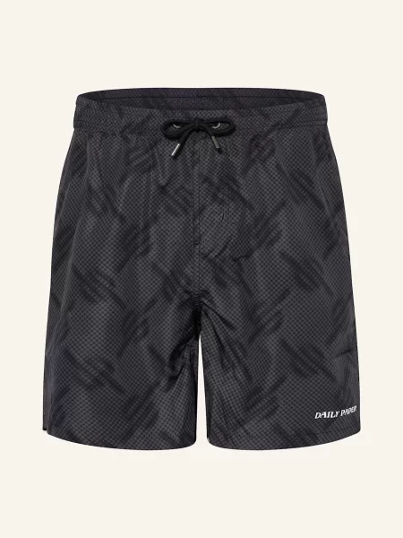 Daily Paper szorty kąpielowe Dotted Monogram Swimshorts czarny