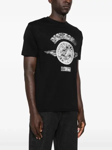 Tricou John Richmond cu autograf negru