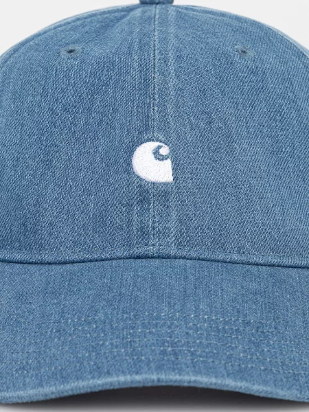 Carhartt WIP Șapcă Lucas Cap denim albastru