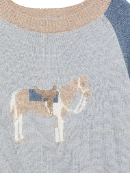 Sweter dziecięcy Patachou niebieski