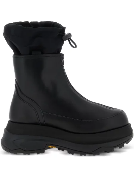 Cizme scurte Sacai cu platformă negru