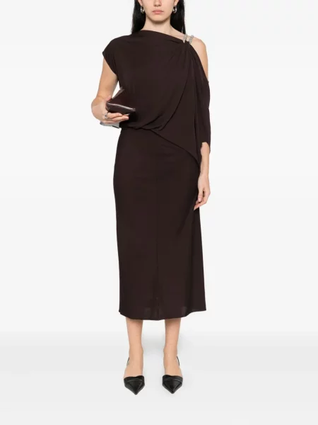 Rochie Tom Ford de costum maro