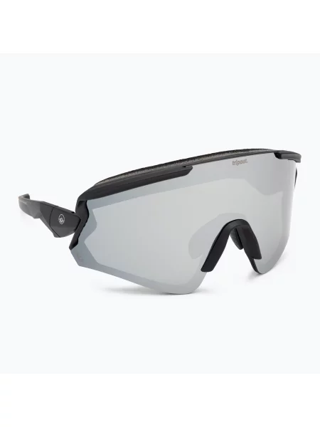 Слънчеви очила Tripout Eternity black/dark silver axiom черно