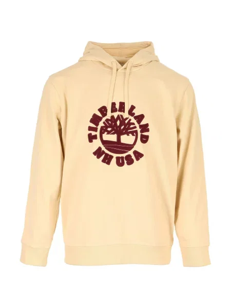 Mikina s kapucí Timberland béžová