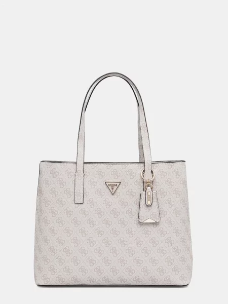 Guess Geantă shopper pentru femei MERIDIAN alb
