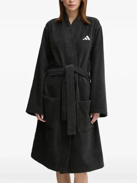 Lung papuci Adidas cu mâneci lungi cu dungi albastru