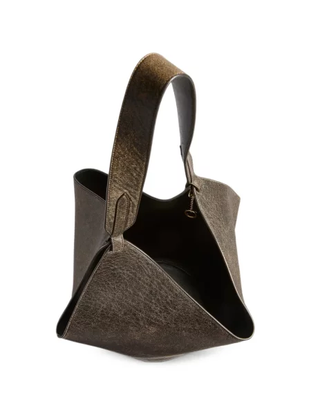 Geantă shopper Khaite maro