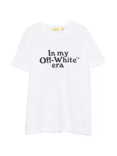 Koszulka dziecięca Off-white biała