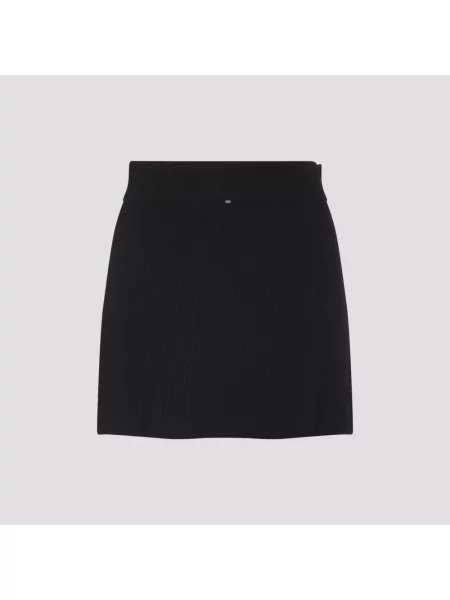 Spódnica Sportmax z kaszmiru czarna