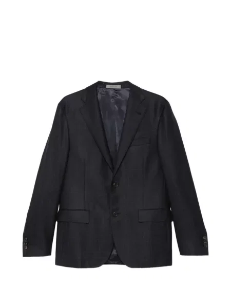 Costum Corneliani în carouri albastru