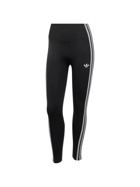 Ριγέ κολάν Adidas με σχέδιο μαύρο