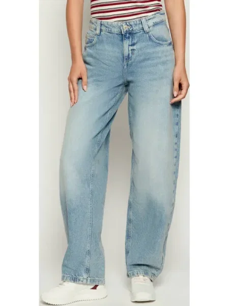 GUESS Blugi BAGGY BALLOON | Tapered fit albastru