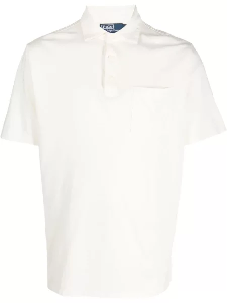 Tricou Polo Ralph Lauren de catifea cord cu dungi roz