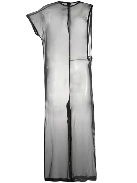 Průsvitný zkrácený overal Comme Des Garçons Pre-owned černý